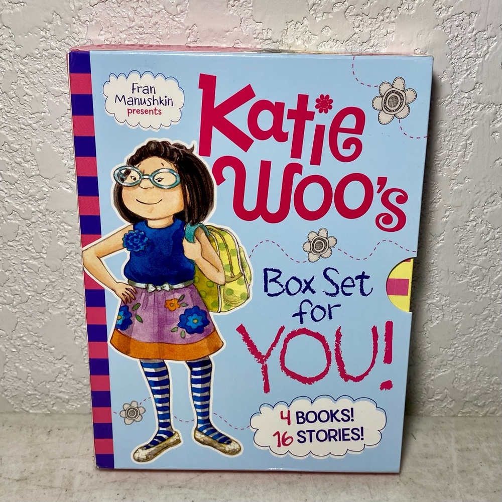 Katie Woo Box Set For You 4 Books by Fran Manushkin 16 Stories Big Ideas We Love
